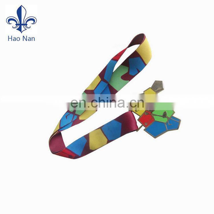 China Wholesale Good Quality Custom Printed Logo Medal Ribbon Award Ribbons