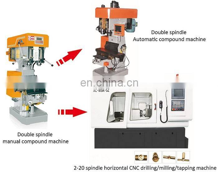 Double function swing arm tapping and vertical hand drilling machine for metal spare parts