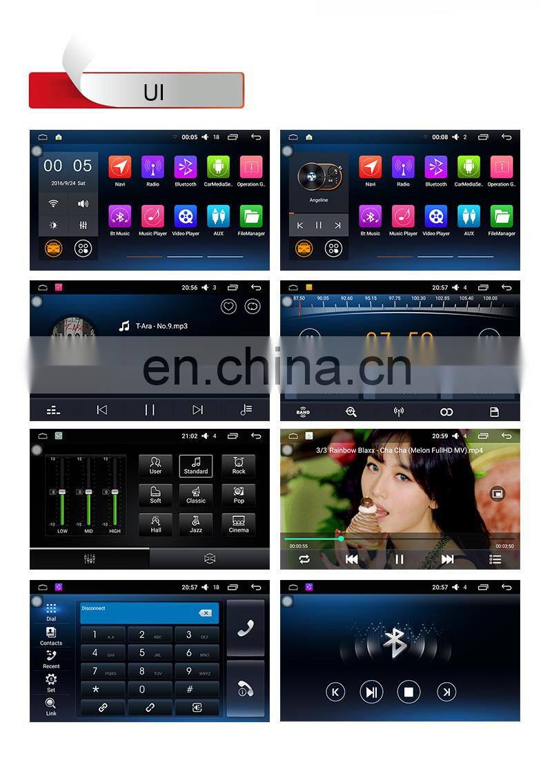 8 inch special capacitive touch screen car Radio GPS Navigation for Camry 2007-2011