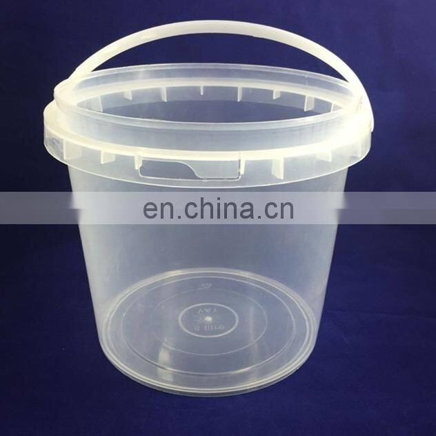 food grade containers plastic pail white bucket 5L