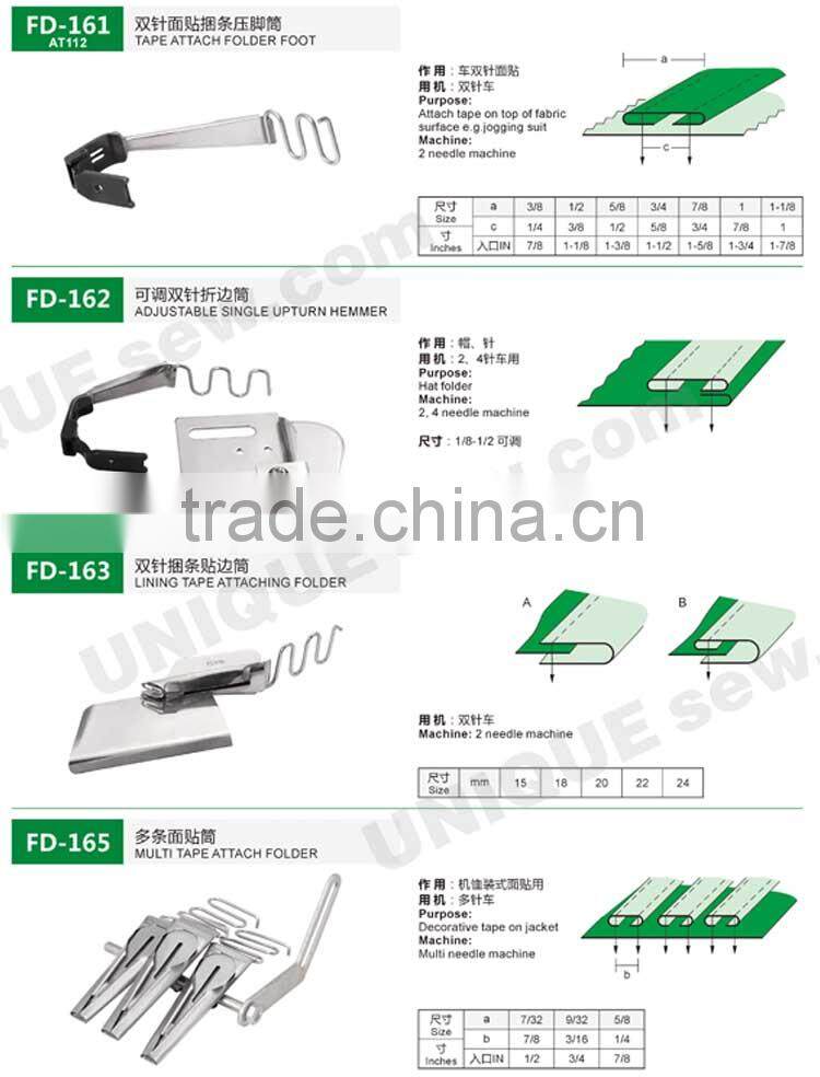 Folder/Binder for sewing machine 2