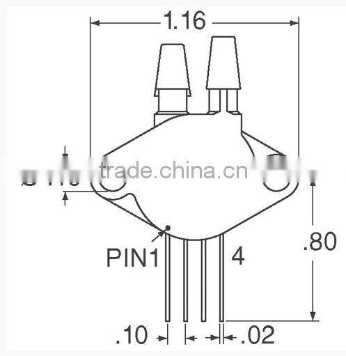 (New and original)IC Components parts XPC01DTC Pressure Sensors Transducers transmitter XPC SENSOR DIFF VACUUM GAUGE 1PSI