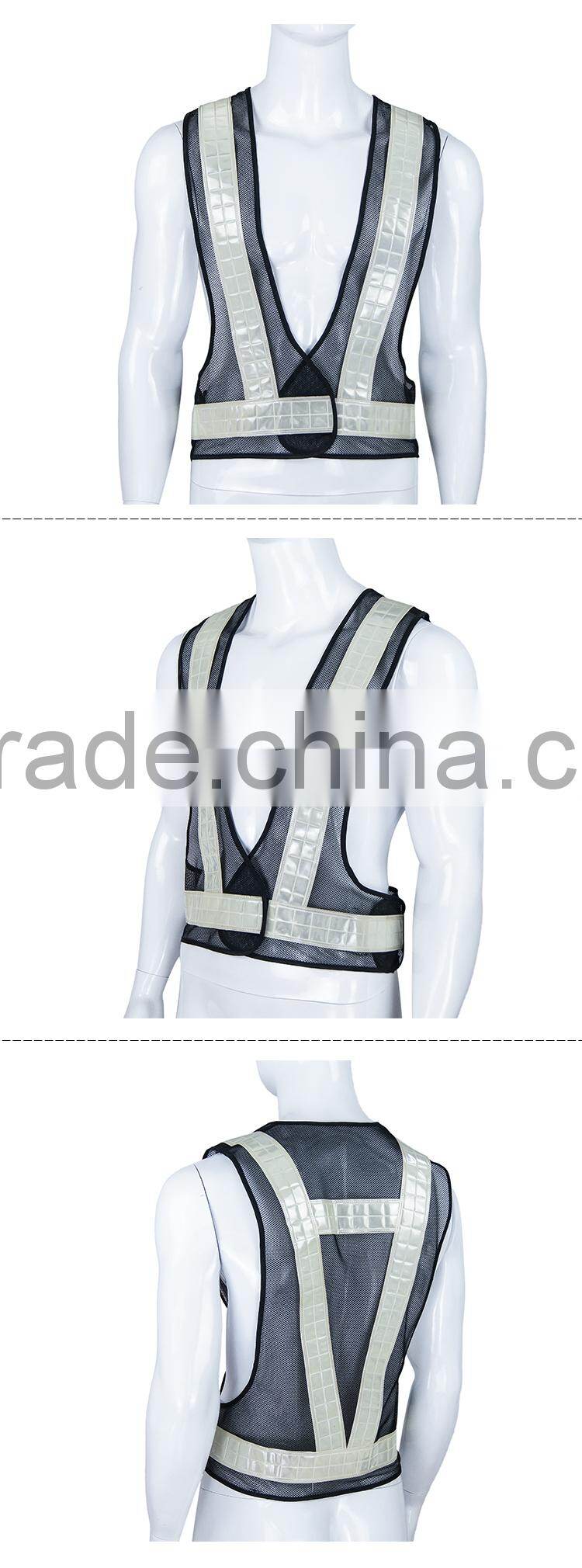 Cheap high visible road safety reflective vest RF007L