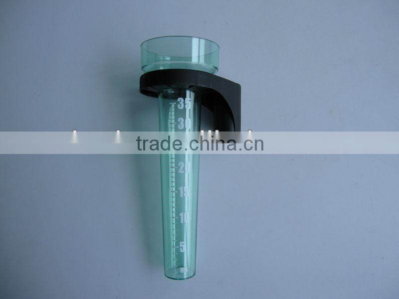 Garde plastic rain gauge with holder
