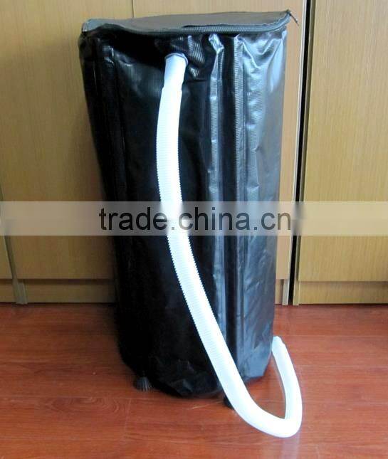 Garden PVC tarpaulin collapsible rain water barrel-250L