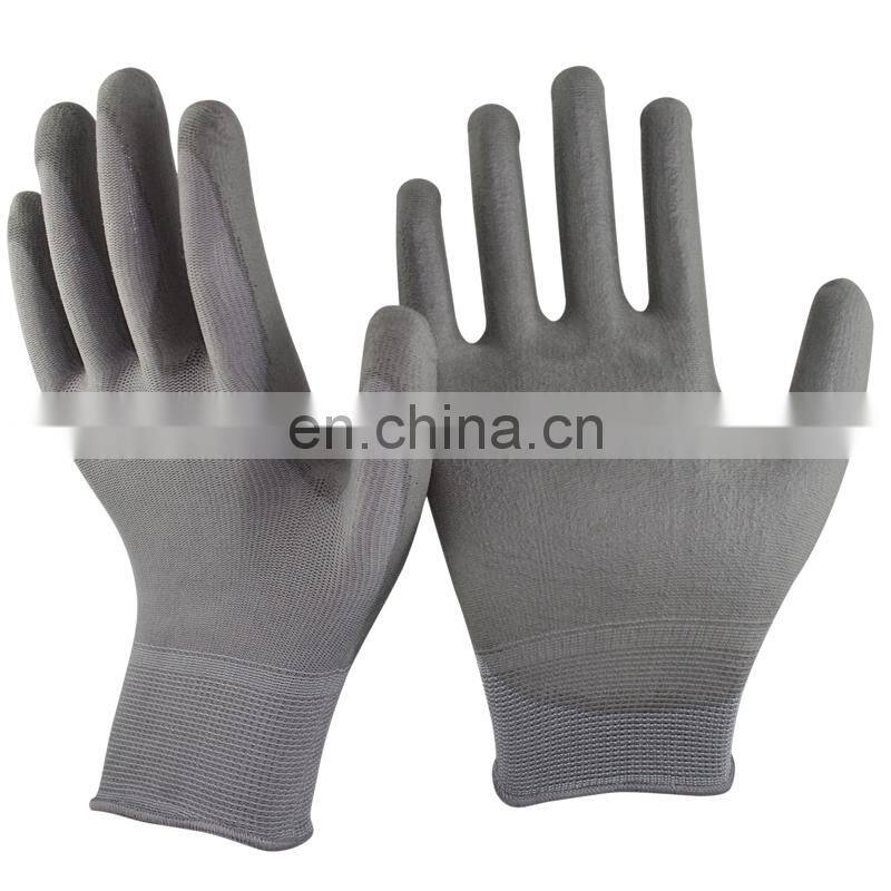 Cheapest Factory Price Daily Use Nylon PU Working Gloves