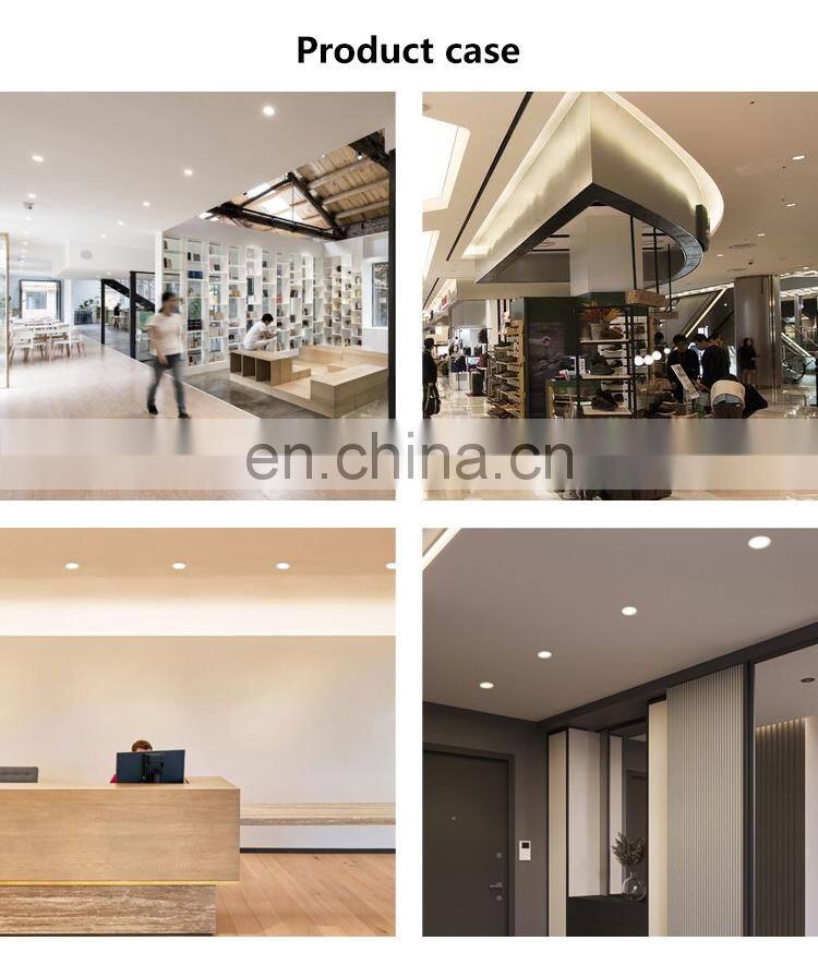 ALLWAY Top Quality Die Casting Aluminum Room 3W 5W 7W 9W 12W 20W 30W Led Downlight Recessed