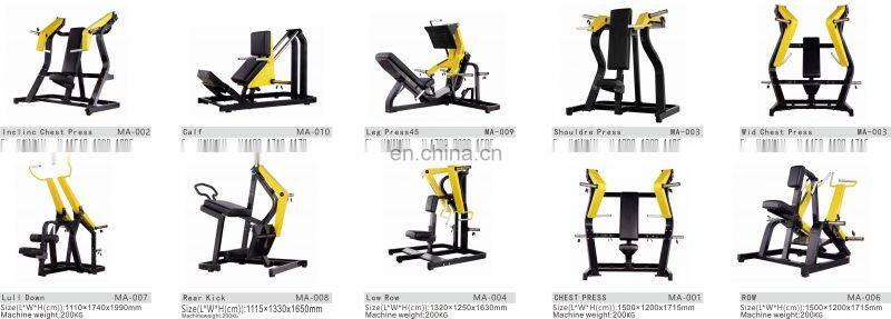 Hot Sale Pull Down Machine Club Gym Fiitness Equipment