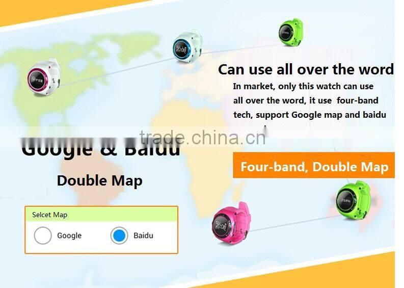 Smart Watch WristWatch Sim insert anti-lost Call reminder GPS Watch Phone for Children