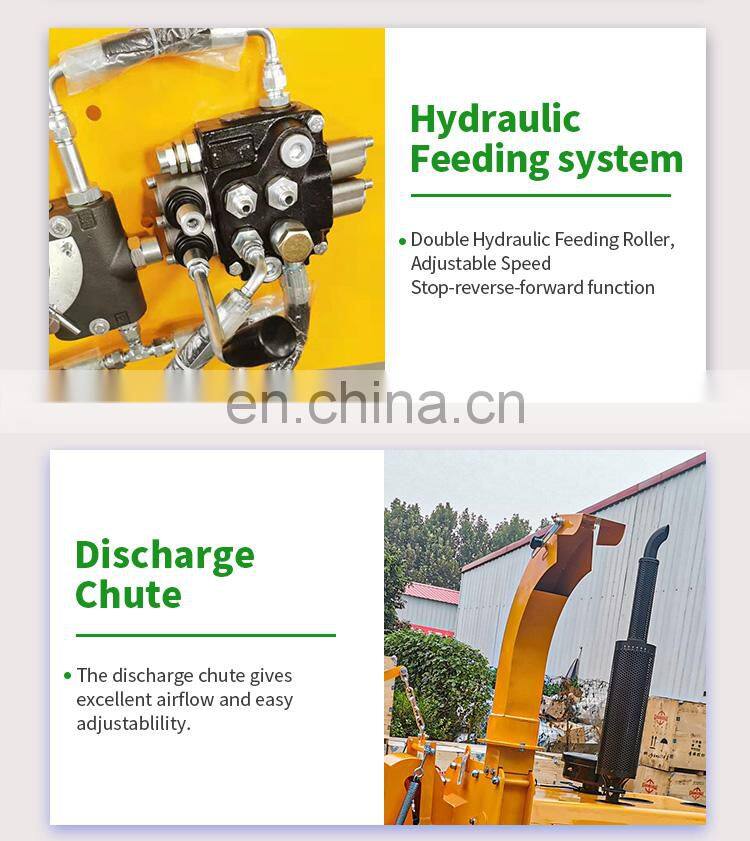 Trade Assured 22hp diesel wood chipper