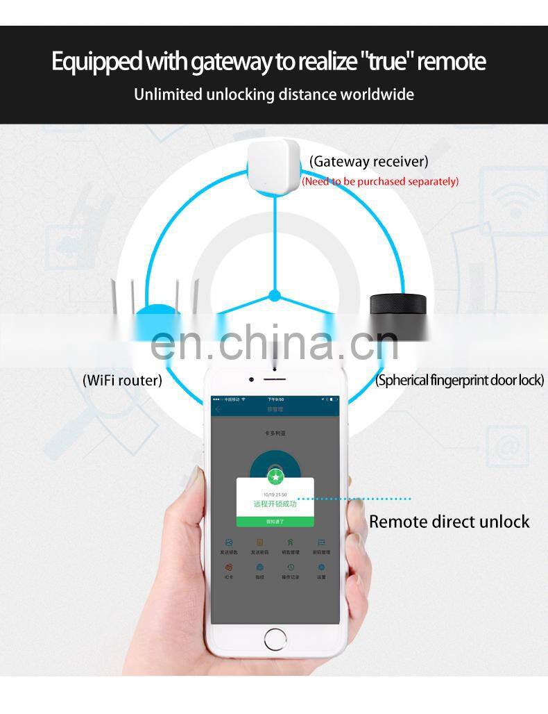 Front Door Keyless Entry Electronic Mortise Code Touchscreen App Unlock Cylinder Gate Door Lock For Office Rent House