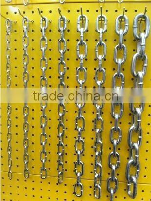newest DIN5685 galvanized link chain
