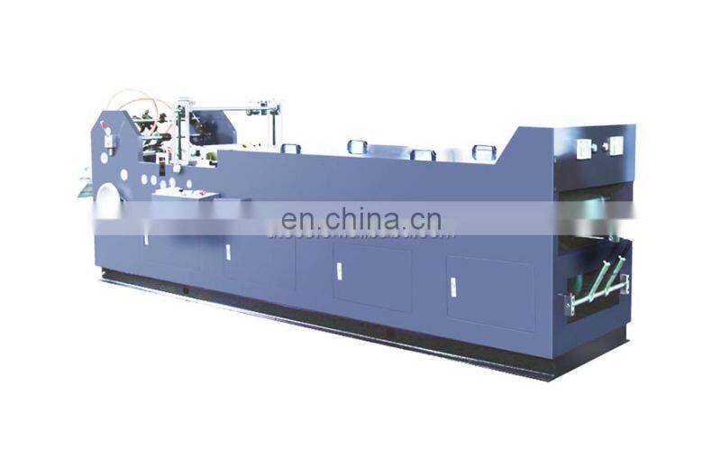 UT380 Automatic Pocket Wallet Mailer Diamond Envelope Flap Gumming Glue Coating Making Machine