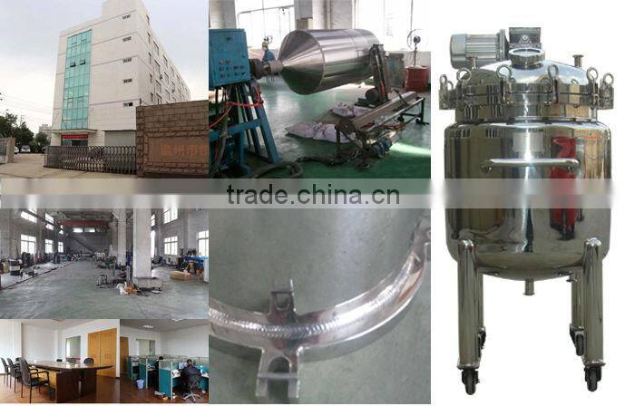 304 stainless steel jacket tank for food