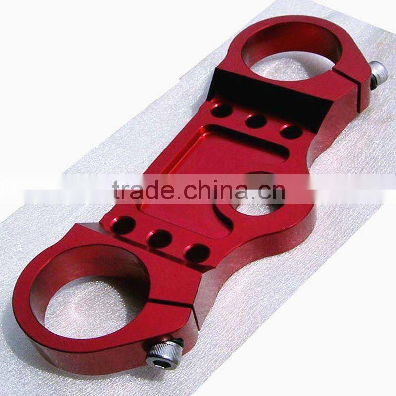 Precision Assembling Red Anodized Aluminum Precision Part