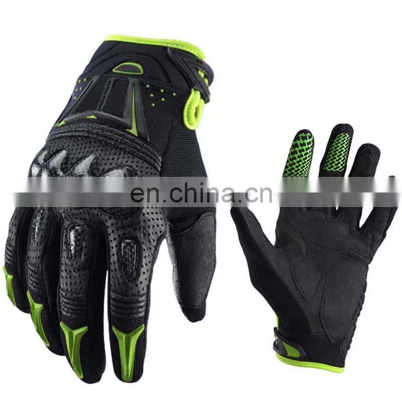 Custom Logo sublimated MX MTB BMX Dirt Bike Motocross Artificial Leather Motorcycle Gloves