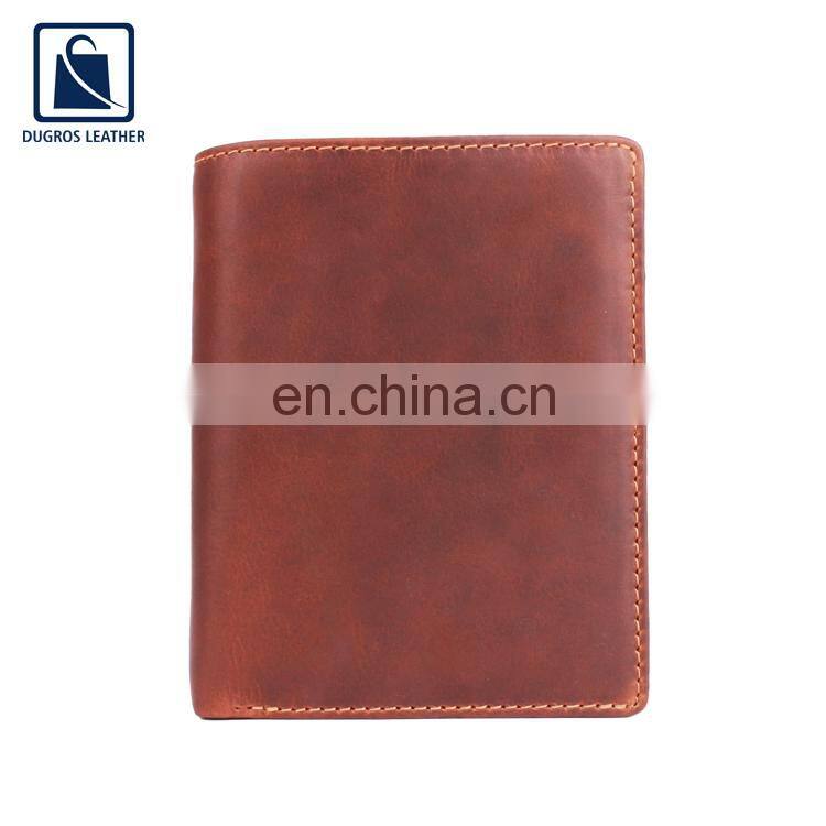 Direct Factory Wholesale Selling Short Length New Fashion Style Anthracite Fittings Best Quality Genuine Leather Men's Wallet