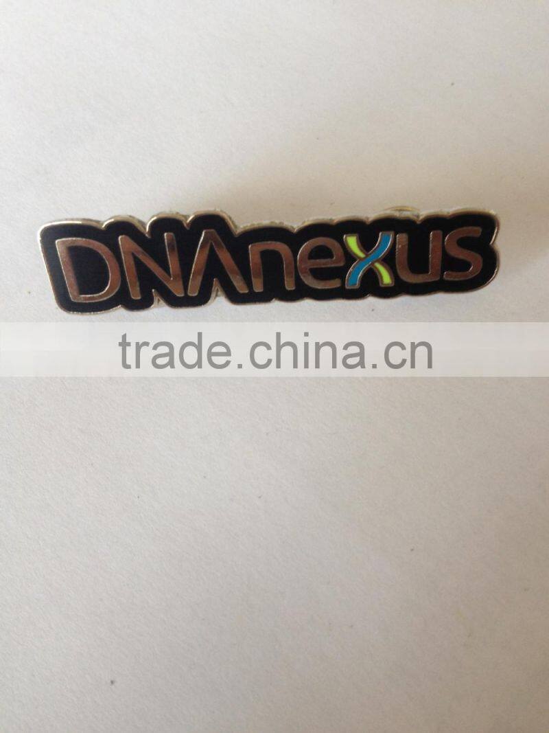 custom MATCH lapel pins name tag