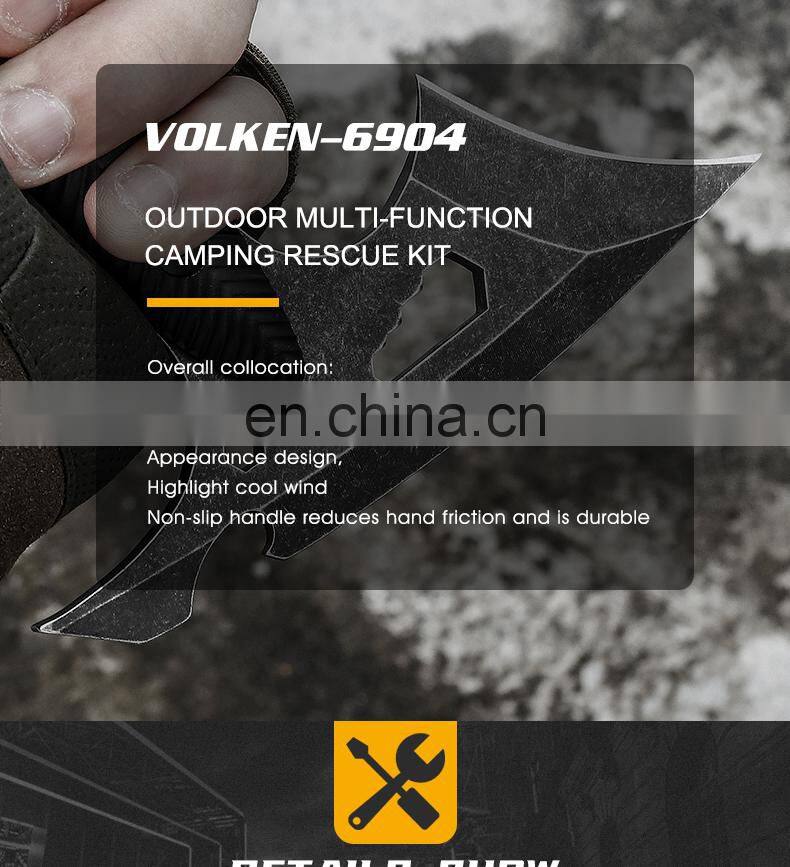 New outdoor equipment tool axe multi-function field axe knife high hardness portable small axe manufacturer direct sale