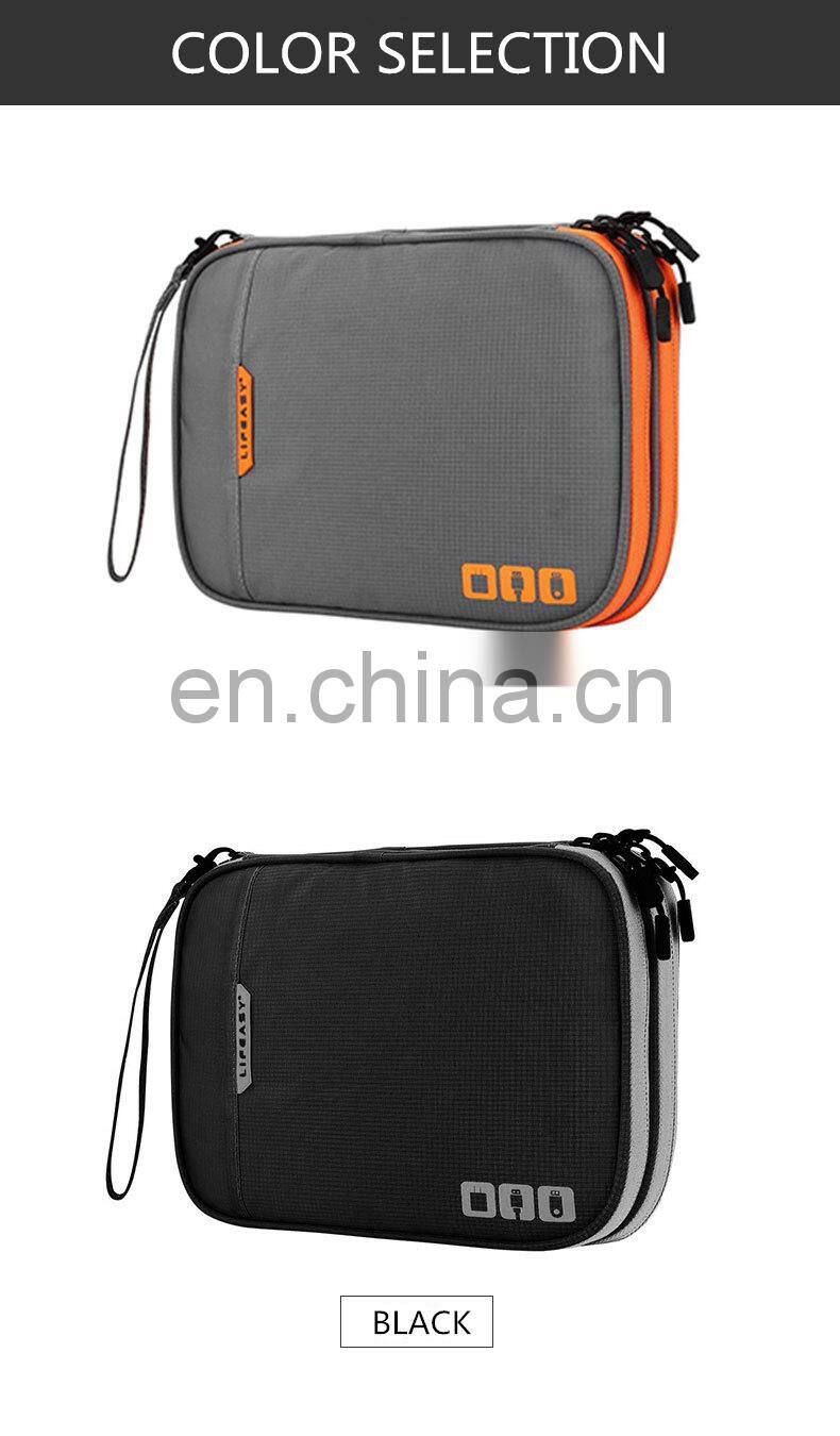 Cable Gadget Organizer Storage Bag Pouch Portable Electronic Accessories Case For Cord Charger Hard Drive Earphone USB SD Card