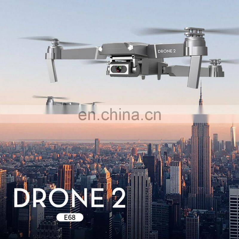 2020 New E68 WIFI FPV Mini Drone With Wide Angle HD 4K 1080P Camera Hight Hold Mode RC Foldable Quadcopter Drone Toys