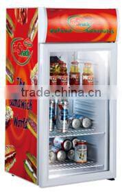 Single Door Beer Bottle Vertical Bar Fridge