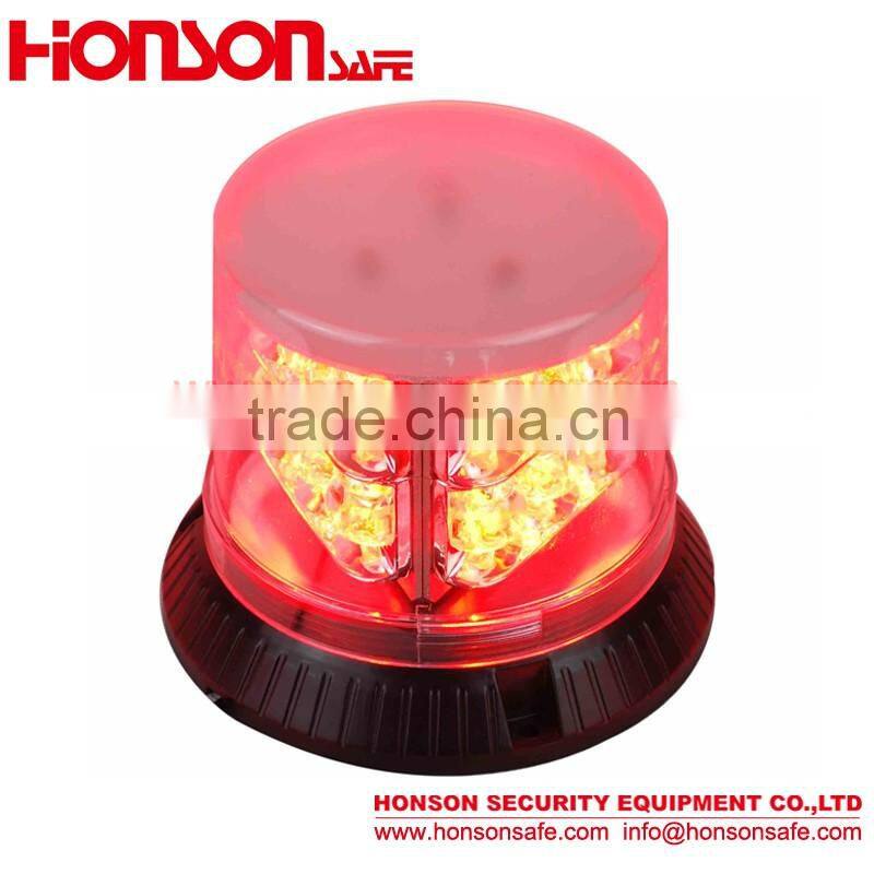 3W Flashing LED Beacon Warning Light emergency vehicle strobe beacon lights with Magnetic HTL-633