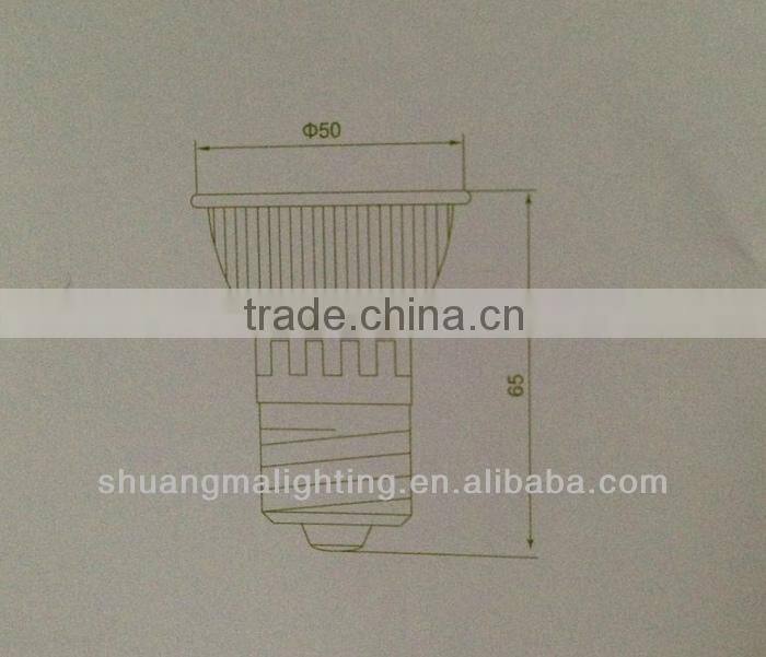 High Luminous Efficacy,High power LED Lamp-JDR 1X1W