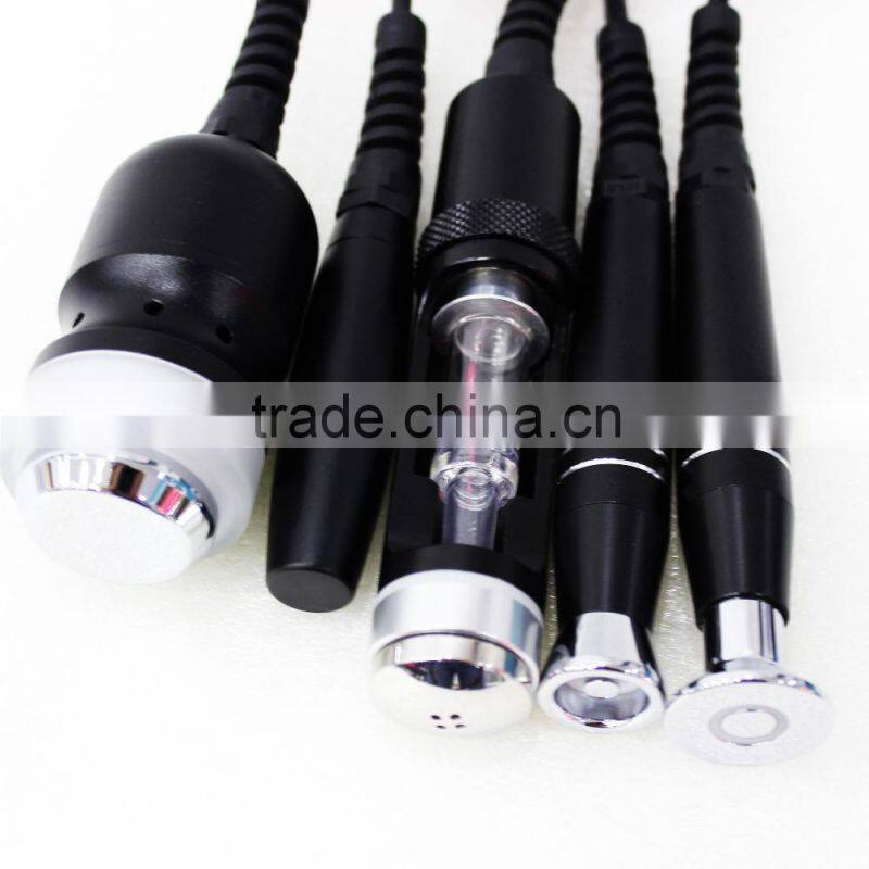portable 7 in 1microdermabrasion no needle mesotherapy face lifting with suction blackhead vacuum wand machine made in china