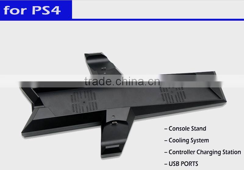 7-in-1 Compatible for ps4 console and controller charging stand