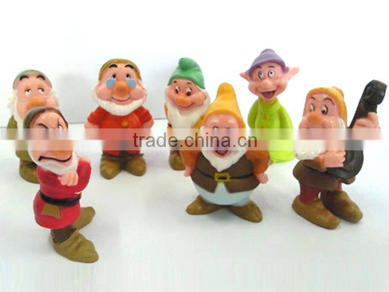 High quality customized made pvc charactor miniatures for kids