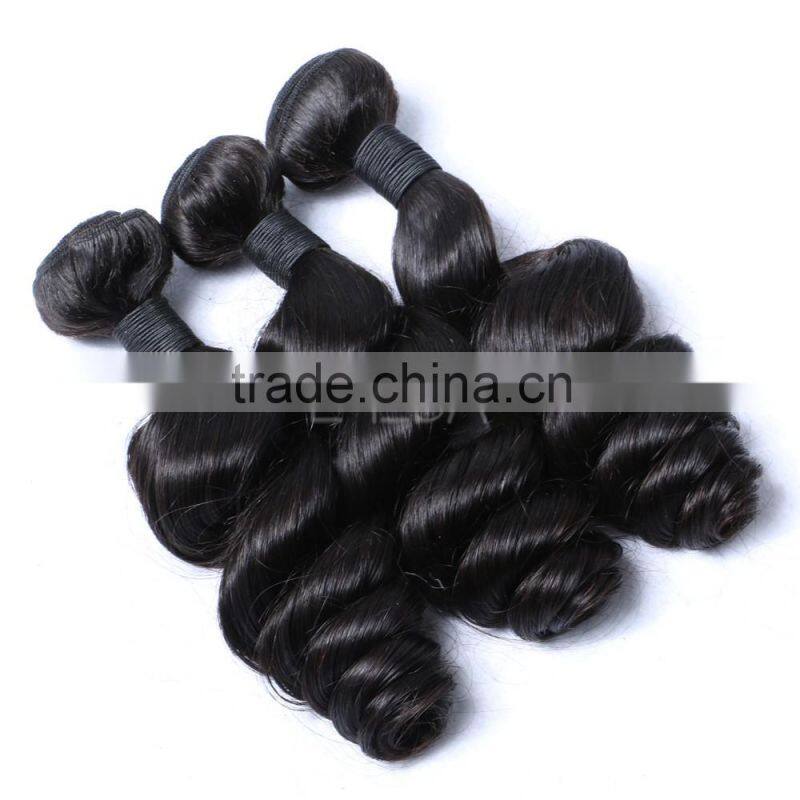 Paypal accepted 100% unprocessed virgin hair wholesale natural grade 8a remy Peruvian loose wave virgin hair