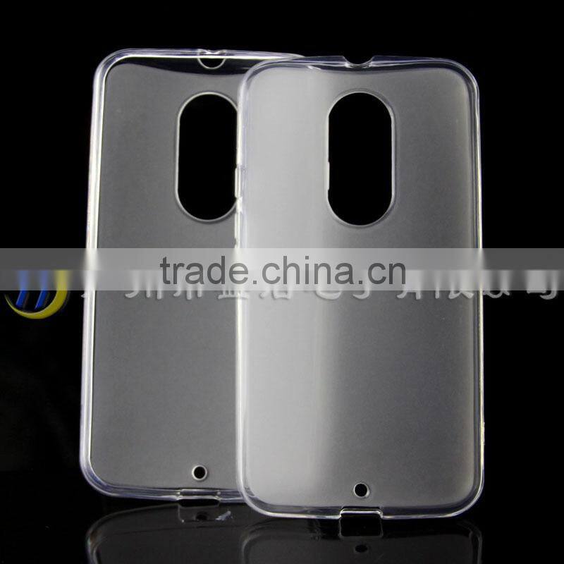 Wholesale soft TPU pudding mobile cell phone case for Motorola X+1 XT1097