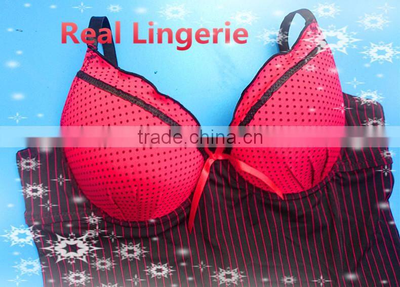 Shadow Stripe Printed Microfiber Babydolls