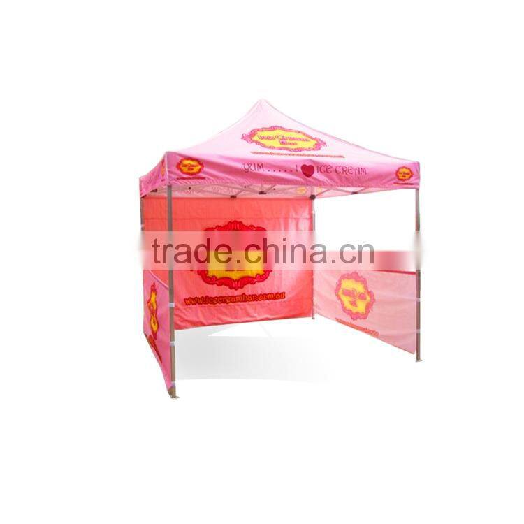 Fashion Designs Custom Printing Logo Steel Pole Tent