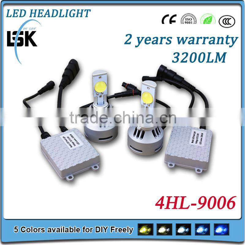 super powerful motorcycle led headlight G4 9006 3200lm led light car accessories