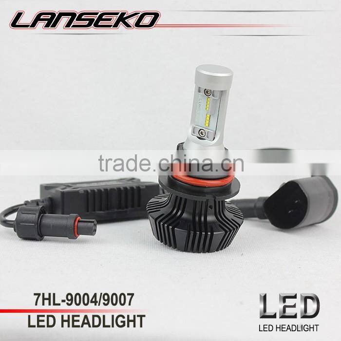 Newest g7 car headlight 9007 led fog light high lumen 4000LM 30W led headlight bulb