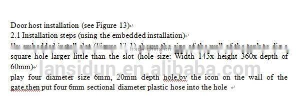 touch screen video intercom door phone