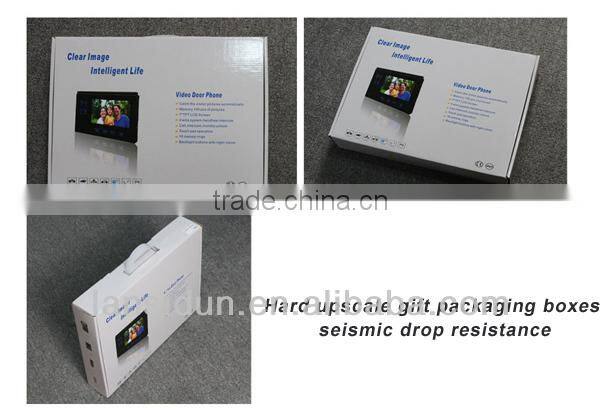 China new 7 inch ABS building video door intercom system