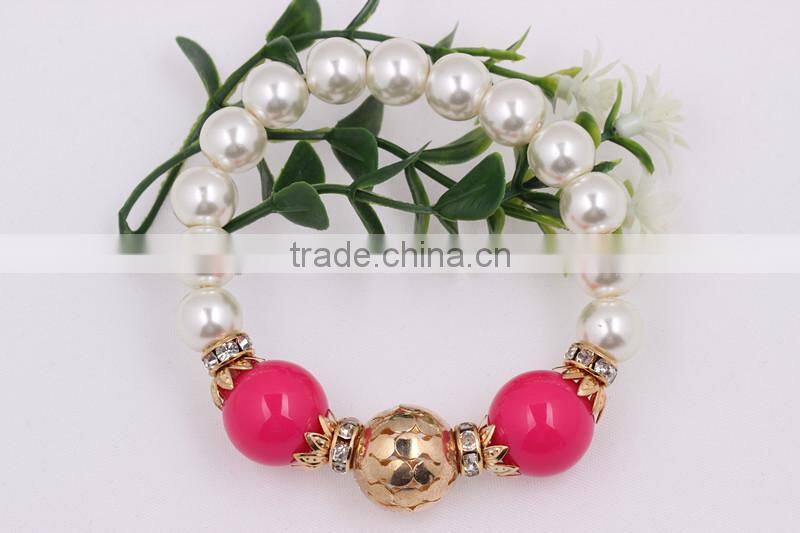 2014 Fashion Jade Bracelet CZ Diamond Beads Bracelet