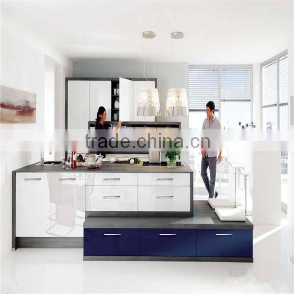 European Style PVC Membrane MDF Cupboard Book Cabinet Kitchen Door Only