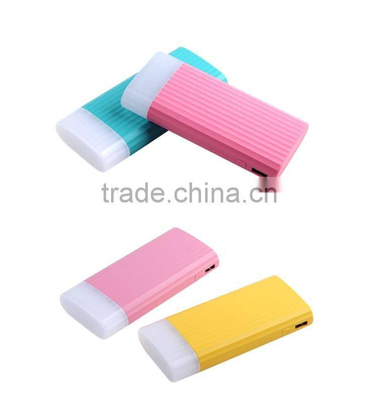 2016 Good Quality Big Capacity 10000mah LED Torch Power Bank