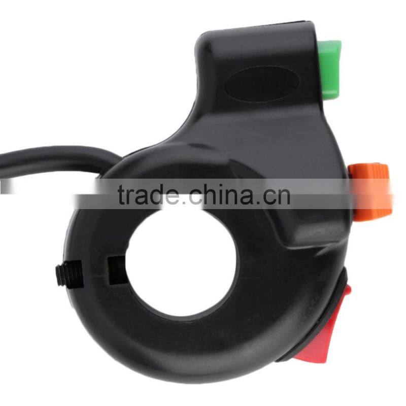 7/8 inch Motorcycle Scooter Dirt ATV Quad Handlebar Horn Switch Headlight Turn Signals On/Off Switch