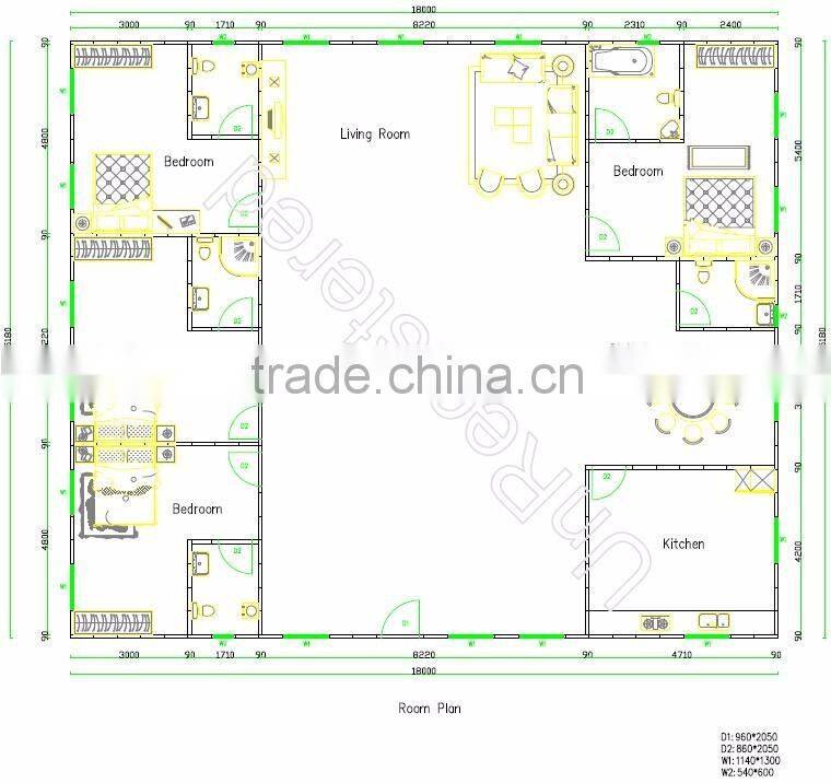china prefabricated villa for overseas market construction cheap prefab homes for sale