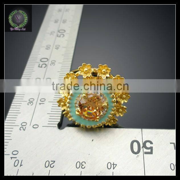 Latest wedding ring designs zinc alloy ring Fashionable cheap ring