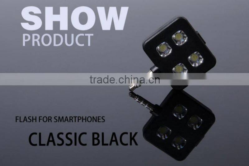 For ios and android Universal Mini 4 LED Camera Flash Selfie Fill Light Selfie Night Photo