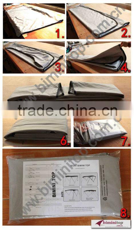 uv protector inflatable boat aluminum round tube bimini tower