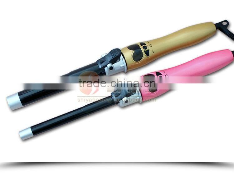 pro magic styling auto steam lcd display infrared ceramic hair curler curling small wave machine
