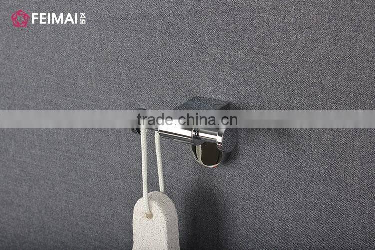 Bathroom Accessory Sets Double Towel Radiator Metal Wall Hook
