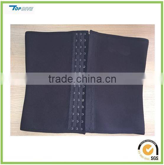 Adjustable neoprene body shaper fitness waist belt